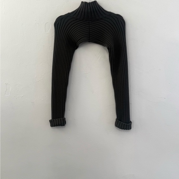 PETER DO Ribbed Cropped Top - Picture 4 of 5